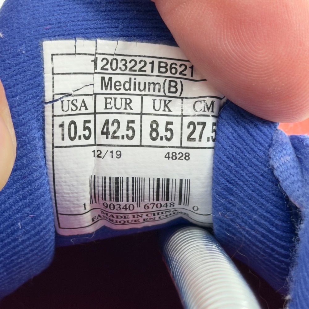 Brooks Launch 7 Running Shoes Womens 10.5 Red Blue Neutral Sneakers - Picture 4 of 6